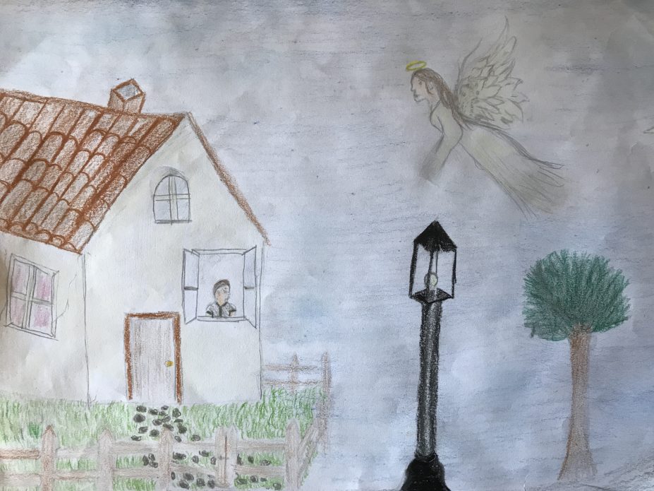 Disegno di Giulia Pinna, 12 anni (Concorso "Un disegno per RurAbility")